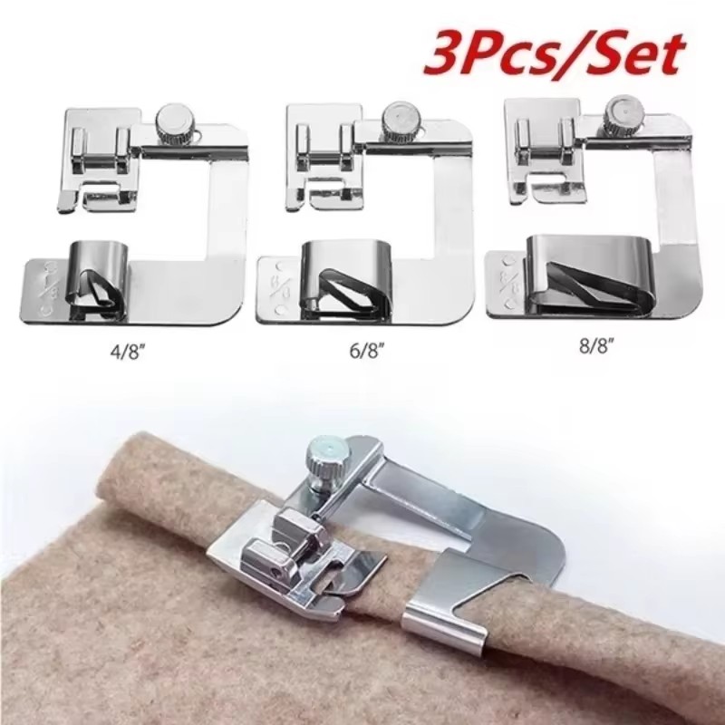 Sewing Tt - Sewing Hemming Set 1/3Pcs Wide Hem