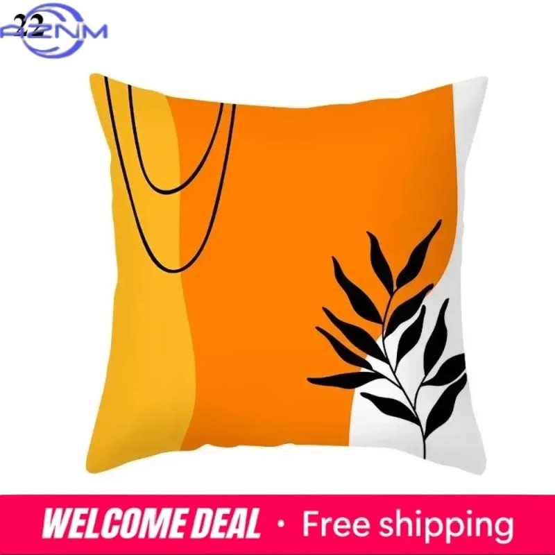 Boho Orange Abstract Cushion C - đánh giá và giá Century Textile & Sewing Supply Online Shopping