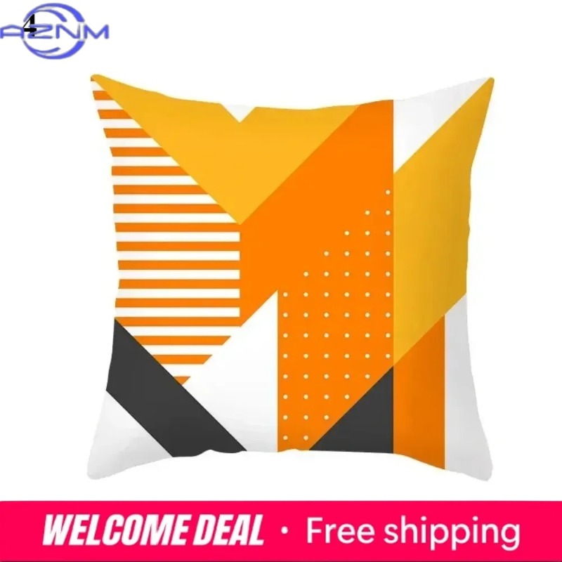 Boho Orange Abstract Cushion C - đánh giá và giá Century Textile & Sewing Supply Online Shopping