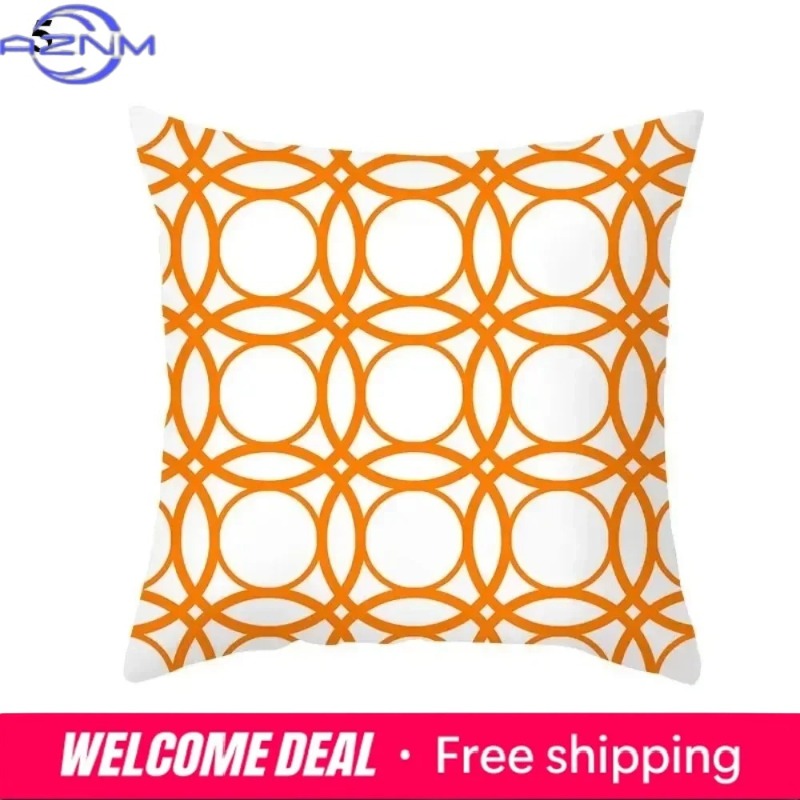 Boho Orange Abstract Cushion C - đánh giá và giá Century Textile & Sewing Supply Online Shopping