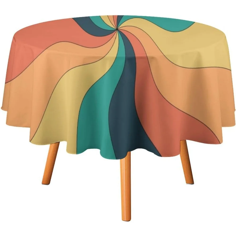 Retro Groovy Swirl Round Table - đánh giá và giá Century Textile & Sewing Supply Online Shopping