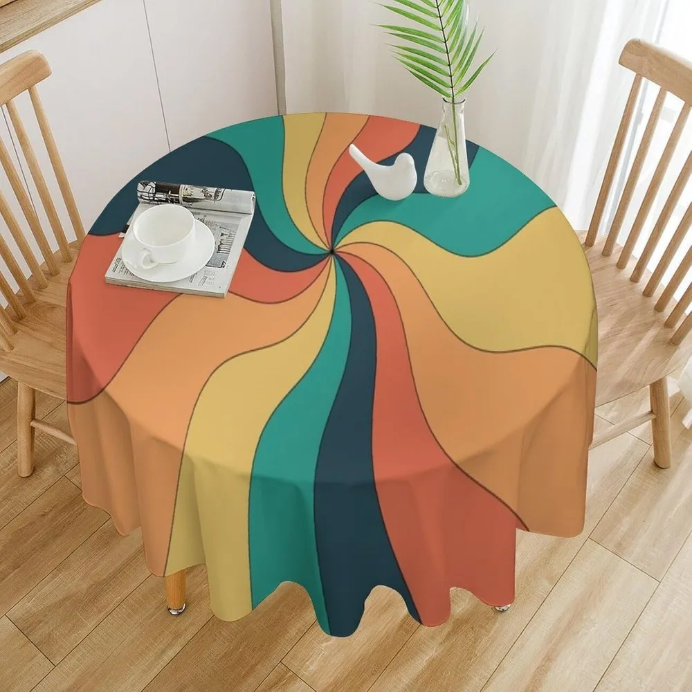 Retro Groovy Swirl Round Table - đánh giá và giá Century Textile & Sewing Supply Online Shopping