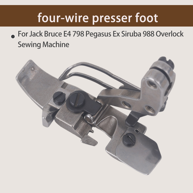 1PCS Four-Thread Presser Foot  - đánh giá và giá Sewing Tt
