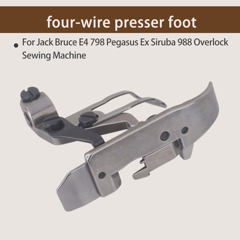 1PCS Four-Thread Presser Foot  - đánh giá và giá Sewing Tt