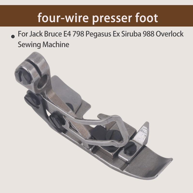 1PCS Four-Thread Presser Foot  - đánh giá và giá Sewing Tt