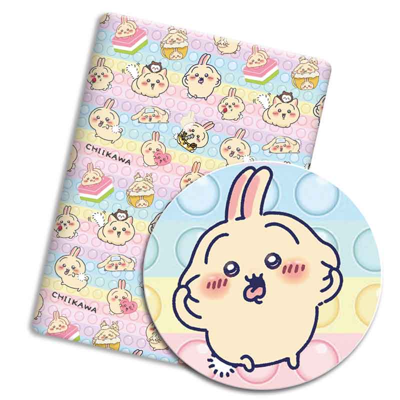 Hot Cartoon fabric 140x50CM co - đánh giá và giá Textile For Sewing
