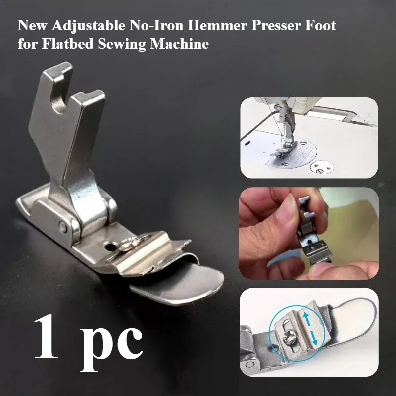 Adjustable No-Iron Hemmer Foot - đánh giá và giá Textile Sewing Machine