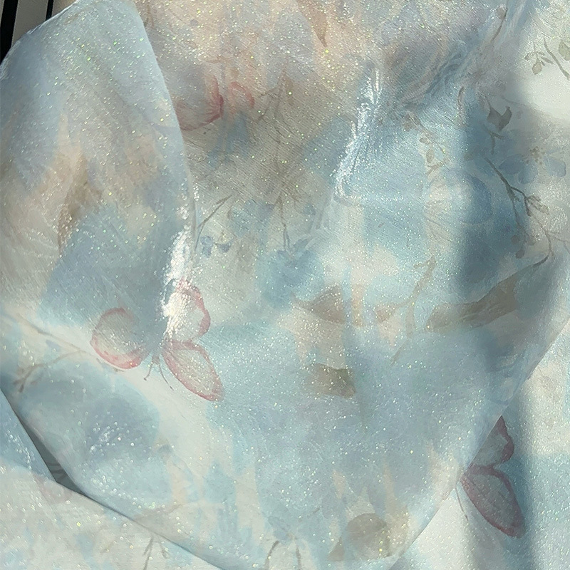 1m Chinese Style Floral Jacqua - đánh giá và giá Sewing Garments