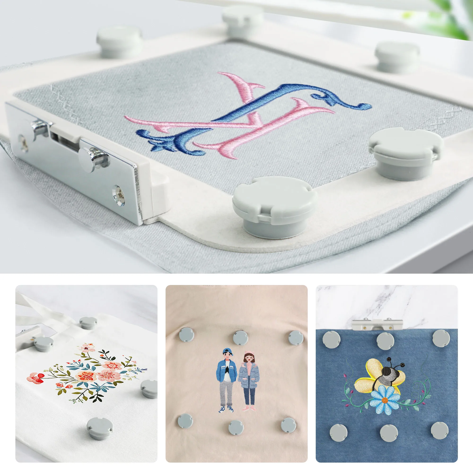 Metal Magnetic Hoop for Poolin - đánh giá và giá Sewing Technology