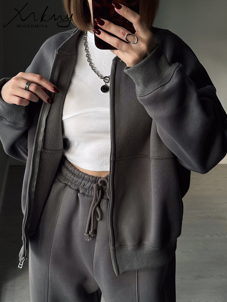 Warm Suit For Women Sweatpants - đánh giá và giá Sewing Velvet Fabric