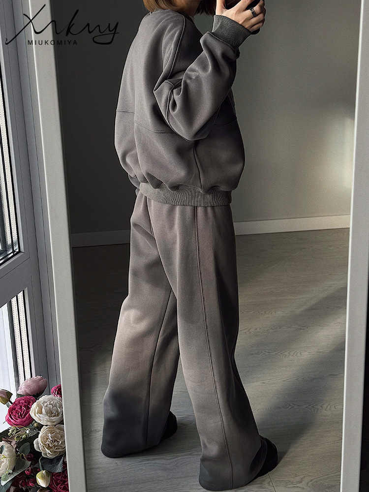 Warm Suit For Women Sweatpants - đánh giá và giá Sewing Velvet Fabric