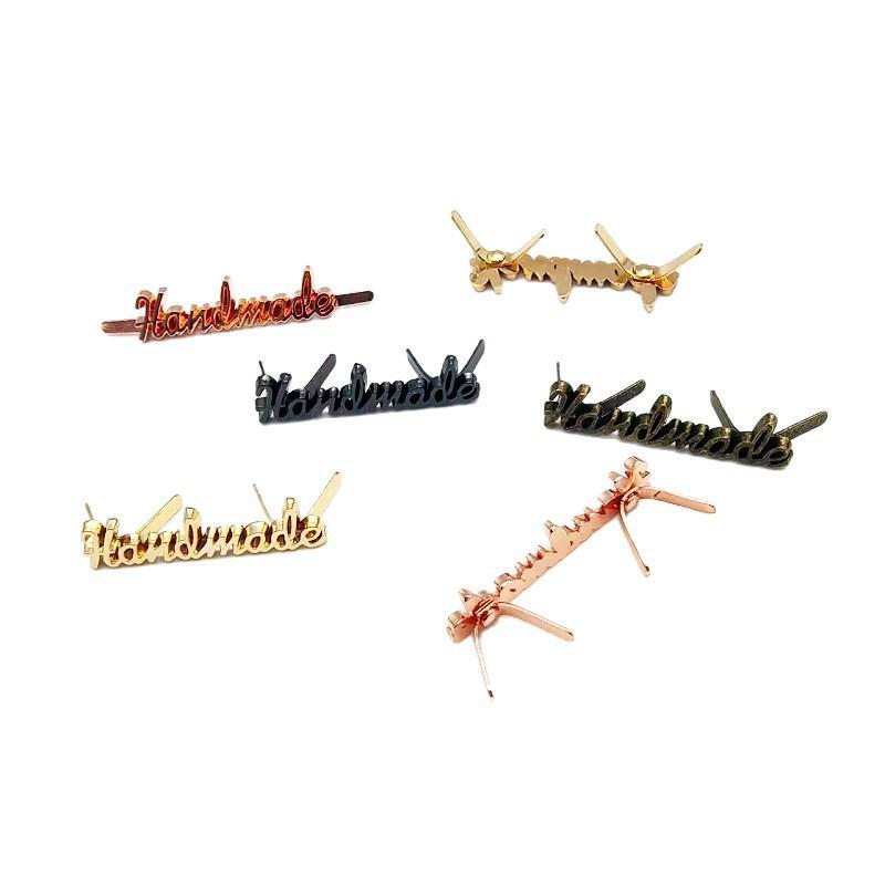 10Pcs Handmade Letter Metal La - đánh giá và giá Sewing Label