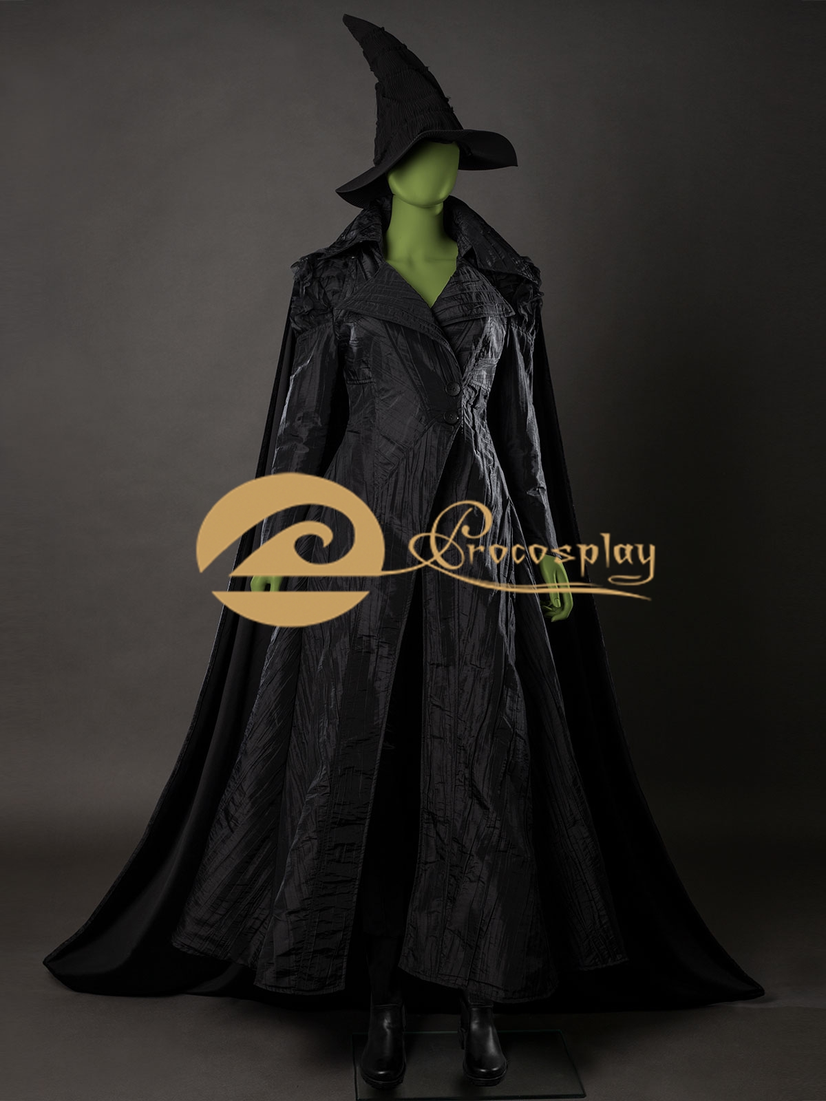 Elphaba Black Outfit Cosplay C - đánh giá và giá Sewing Velvet Fabric