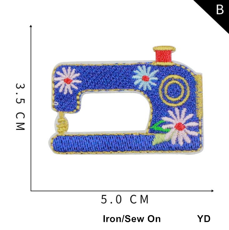 New Arrival 10 Pcs Embroidered - đánh giá và giá Sewing Id