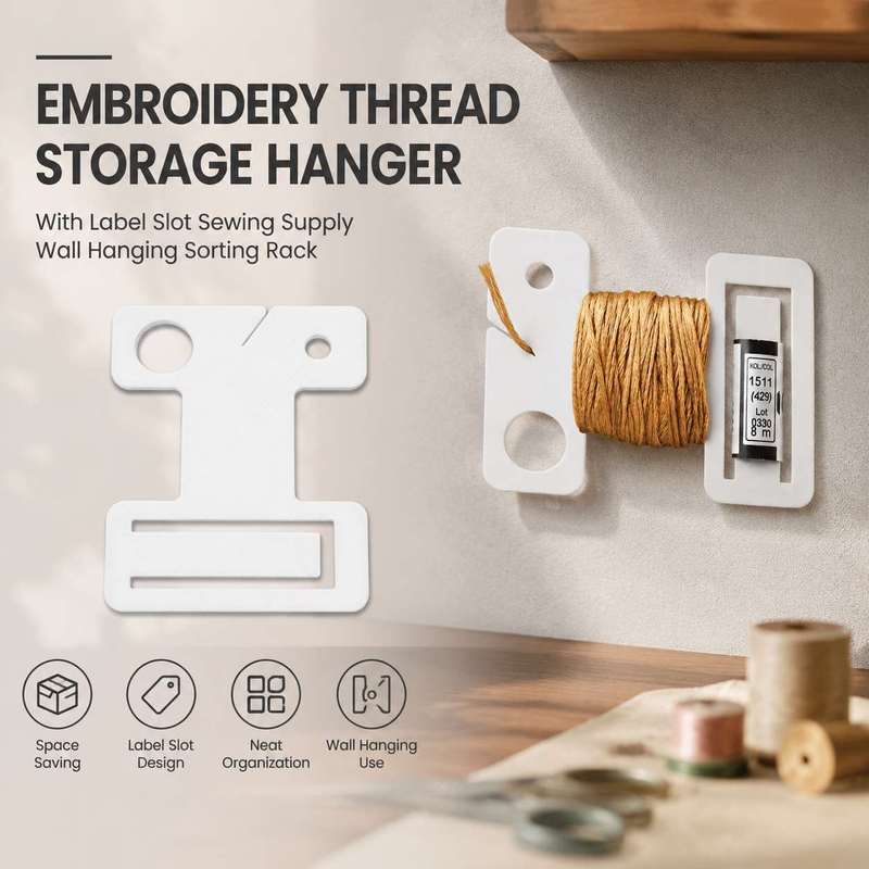 Embroidery Thread Storage Hang - đánh giá và giá Sewing Label