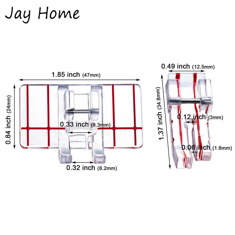 1/2 Chiếc Biên Giới Hướng Dẫn  - đánh giá và giá Sewing Tt