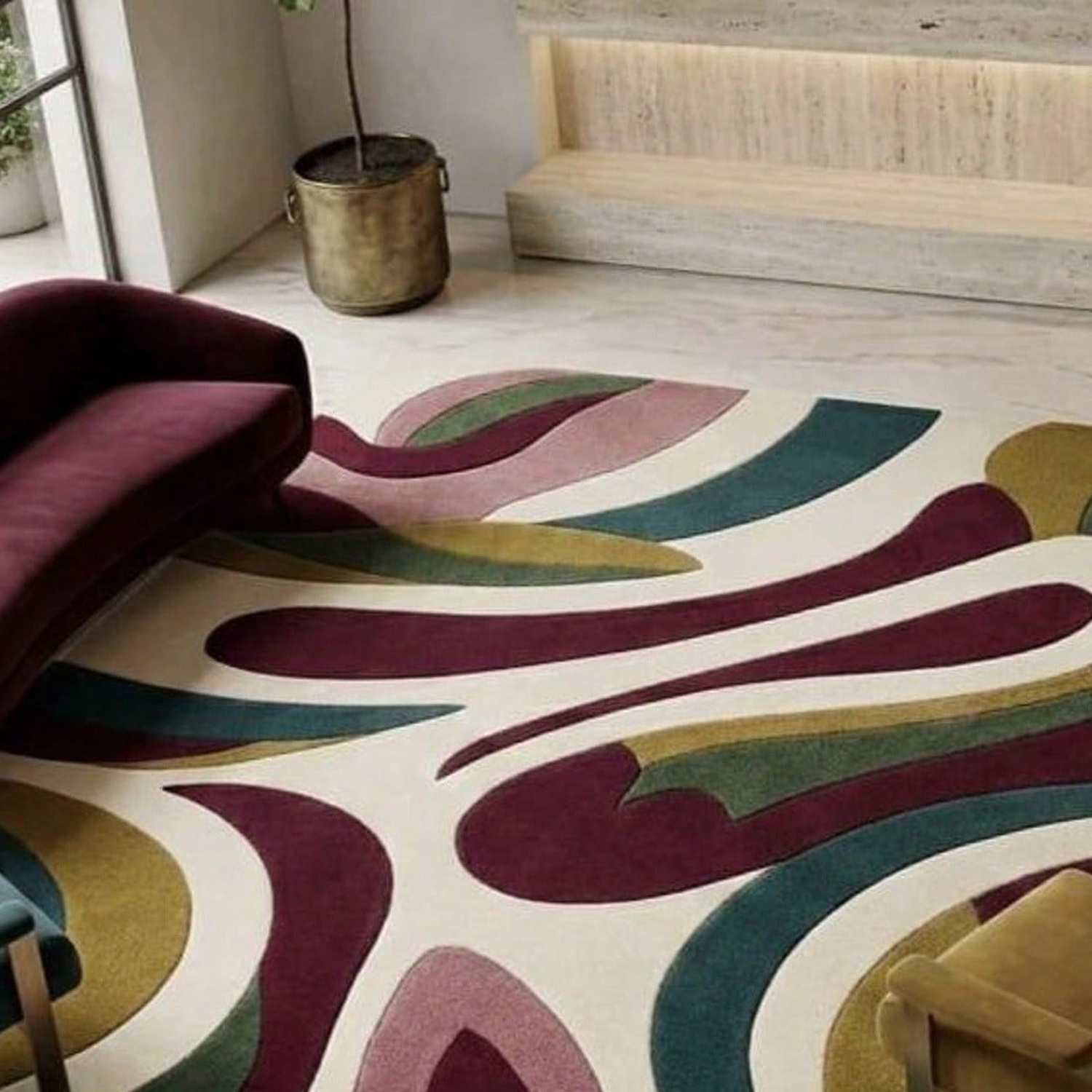 Abstract Pattern Carpet, Mid-C - đánh giá và giá Century Textile & Sewing Supply Online Shopping